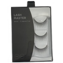 더페이스샵 fmgt 데일리 뷰티툴즈 래쉬 마스터 (11호) (내추럴속눈썹 3개세트), 블랙, 1개