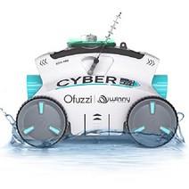 Ofuzzi Cyber 1200 Pro 무선 수영장 로봇 청소기, 푸른