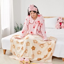 모던하우스 큐티뽀짝 쿠키곰 극세사 담요
