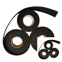 EVA 단면 스폰지테이프 흑색 폭 50MM 두께선택 탄성테이프 마찰방지테이프, 두께5mm, 1개
