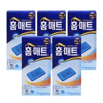 홈매트 코드롤러 훈증기 교체용 리필 30매 x5개