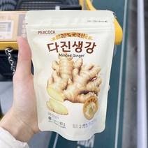 피코크 다진생강 80g x 2개, 종이박스포장