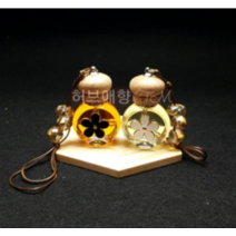 클로버펜던트10ml 차량용 디퓨저용기 5개묶음, 블랙플라워, 블랙플라워