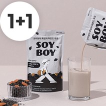 쏘이보이 국산 검은콩 고단백 무가당 흑임자아몬드두유 1+1, 30포, 200ml