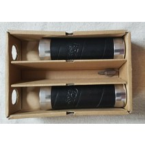 NOS 브룩스 Slender 가죽 그립 블랙 100mm Twist / 그립 시프트 2 x Short Italy