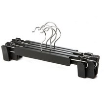 신박한정리 바지걸이 논슬립 매장용옷걸이 흘러내리지 않는 바지거는법 10P, 화이트(10P)