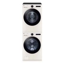 [하이마트] LG 오브제 컬렉션 드럼세탁기(24kg)＋건조기(20kg) 세트 FX24EN-2EN (스태킹키트포함 드럼 건