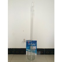 25ml 자동 뷰렛 투명 유리 PTFE 피스톤 범용 산성 용액