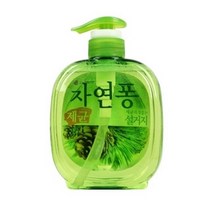 LG생활건강 세제 자연퐁 솔잎향 500ml, 단품