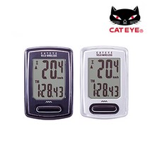 캣아이 VT-230W 와이드스크린 명품 자전거 무선속도계, 화이트