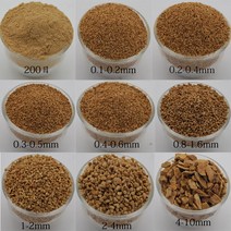 호두가루 GDI 직분사엔진 흡기클리닝 카본청소, 호두껍질 0.8~1.2 mm