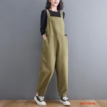백 밴드 바지 여성의 봄과 가을 얇은 느슨한 캐주얼 바지 가을 바지
