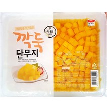 디아 일미 일가집 깍둑단무지 3kg 새콤달콤 국내산, 1개