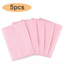 타투팔걸이 타투체어 타투의자 타투베드 5125pcs 문신 깨끗한 패드 일회용 문신 커버, 5pcs 핑크