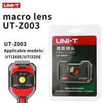 열화상카메라 열감지기 UNI-T 열화상 매크로 렌즈 UT-Z002 고정밀 P 휴대폰 수리 UTi260 UTI320E, 02 UT-Z003