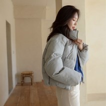 윈더 하스웰론 하이넥 숏패딩