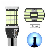 T15 W16W 921 LED 전구 고출력 45 개 4014SMD 아주 밝은 1200LM 자동차 후진 라이트 교체, 01 2pcs lights, 01 T15 W16W Ice Blue