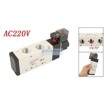 PT1/2' 입구 싱글 헤드 2 위치 4V410-15 솔레노이드 밸브 AC 220V 배송, COIL ONLY_AC110V