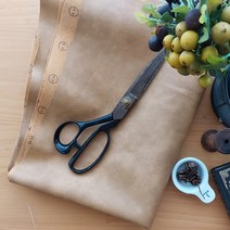 자투리 송아지가죽느낌의 레자 골드베이지