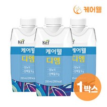케어웰 디엠 (200ml x 18팩) 환자식 균형영양식 식사대용, 상세페이지 참조, 상세페이지 참조