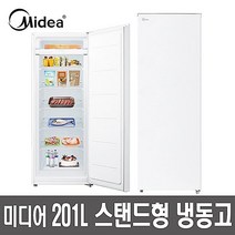 스탠드냉동고 CF-W201L 냉동고 화이트 201L 성에방지, CF-W201L(화이트)