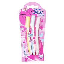 샤이심플 일자형 눈썹면도기 3P, 1개