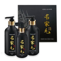 (명가모) 자연 한방 틸모케어 샴푸 & 두피관리 모발보호, 3종셋트