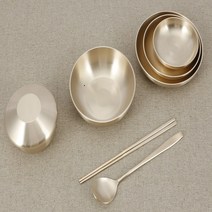 방짜유기 1인 단반상기 세트 9p