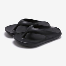 뉴발란스 NB 리바운드 블랙 발이편한 조리 슬리퍼