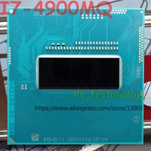 오리지널 인텔 코어 I7-4900MQ SR15K CPU I7 4900MQ 프로세서 FCPGA946 2.80GHz-3.80GHz 8M 쿼드