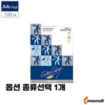 레이저 프린터용 A4 A3 복사 에이포 용지 100g 135g 160g 90g 미색 유광 백색 종류선택 1개, A4 레이져 전용 유광 135g 100매