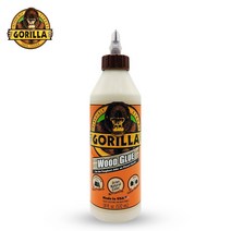 GORILLA GLUE 고릴라 우드 글루목공용 18oz (532ml) 나무 접착제 목공용접착제, 1개