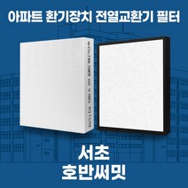 서초호반써밋 아파트 환기시스템 전열교환기 필터 H13등급 공동구매, 62평, 기본세트(헤파1+프리2)