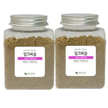 MILK THISTLE POWDER 밀크씨슬 분말 밀크시슬 씨앗 가루 100% 폴란드산, 2개, 120g