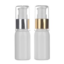 금속에센스용기 20ml 30ml 50ml 60ml 75ml 80ml 100ml 펌핑용기, 백색 골드캡