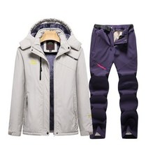 주니어스키복 스키복 여성 스키 복 따뜻한 방풍 방수 양털 자켓 바지 야외 겨울 정장 스노우 보드 세트