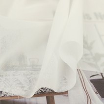 접착실크심지(화이트 블랙), 검정
