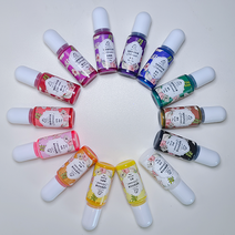 레진 조색제 색소 컬러 염료 아트 재료, 2.블랙