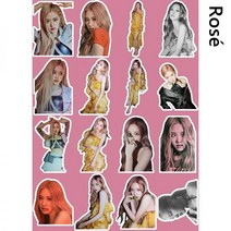 블랙핑크 제니 지수 로제 포카 굿즈 포토 카드 앨범, Rosé