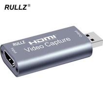 비디오 캡처 카드 마이크 유형 호환 보드 기록 라이브 스트리밍 플레이트 가성비 좋은, USB 2.0 Mini Navy