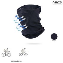 MCN SR1 K매쉬 마스크 네이비 냉감마스크 자전거마스크, 단품