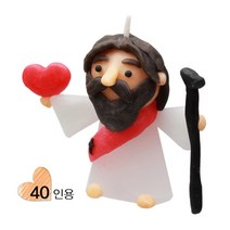 [EY] 예수님 양초만들기 40개 세트