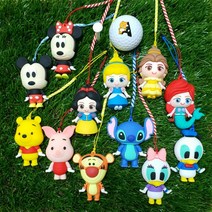 골프 캐릭터 티걸이 분실방지 티꽂이 캐디용품 버디나비 골프악세사리 퍼터키퍼 티홀더 티샷 키링 고리 골린이 필드용품 롱티 숏티 디즈니 귀여운 스포츠 기념품 준비물, 까만머리공주