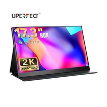 게이밍 스위치 Xbox One PS 5 VESA용 17.3인치 2K 휴대용 모니터 대형 스크린 중고