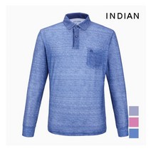 인디안 INDIAN 조직감패턴 명암 티셔츠__MITALXS1401