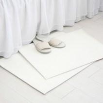 덤핑 국산 소프트 발매트 아이보리 두가지 사이즈 미끄럼방지