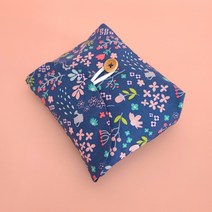 [DIY키트 패키지] 봉투 파우치 화장품 파우치 만들기 파우치백 생리대 (동영상설명), 다즐링