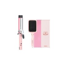 글램웨이브 봉고데기 프리볼트 블랙 40mm + 픽서 100ml, 스위트박스 봉고데기 프리볼트 36mm 핑크