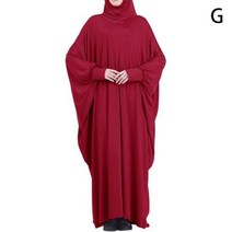 제이즈 라마단 무슬림 원피스기도 Hijab 복장 전체 후드 Jilbab 여성 커버 Niqab 이슬람 두바이 겸손 Abaya