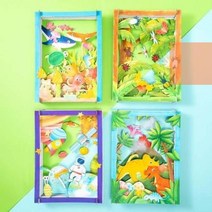 [구매할 수 없는] 4가지도안_종이극장_캐릭터_시어터_페이퍼 78CE, 공룡